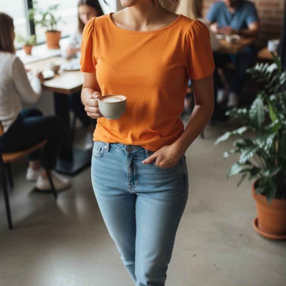 Ann Taylor Top, a little snag on left sleeve